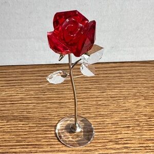 Swarovski Flower Dreams Red Rose